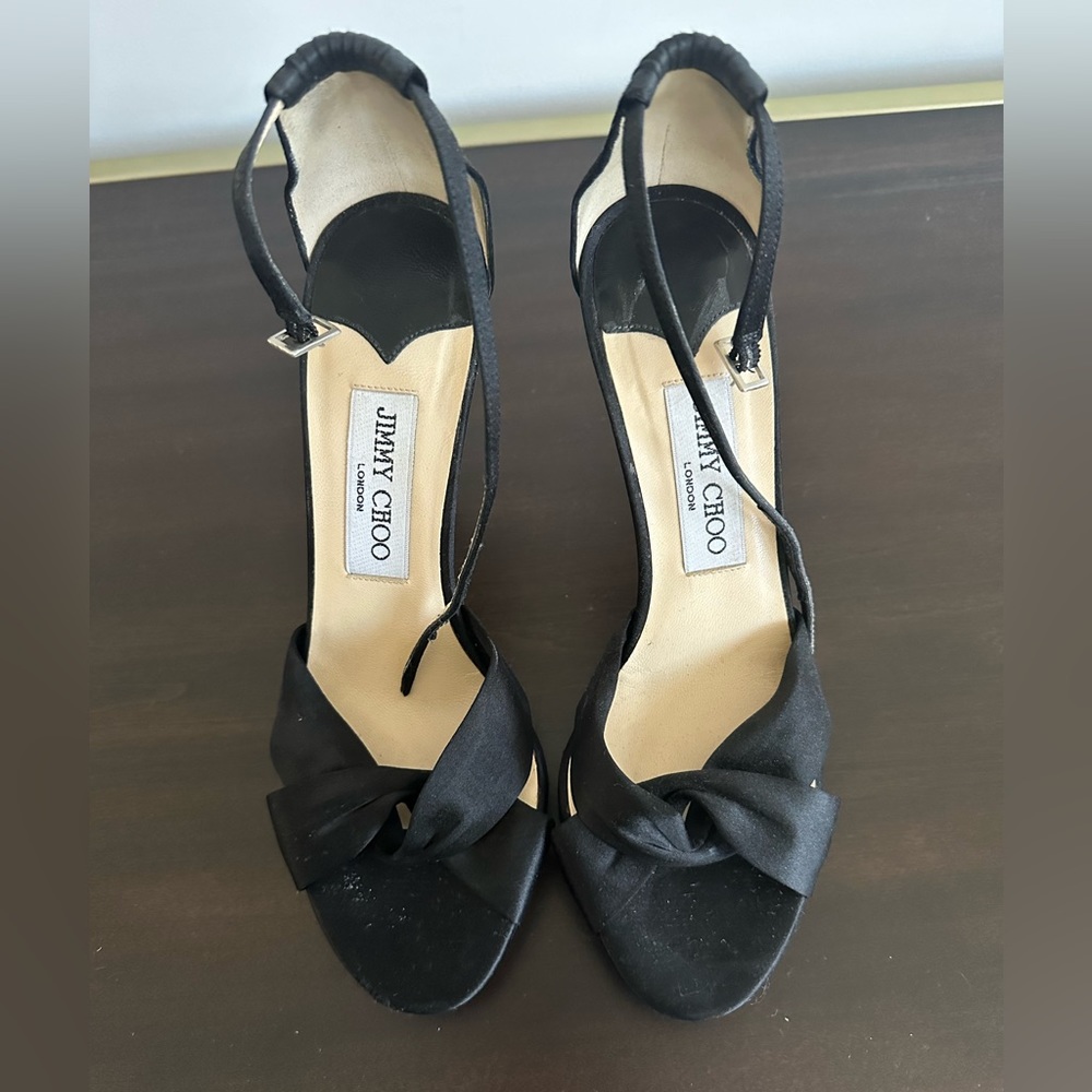 Jimmy Choo Satin Heels